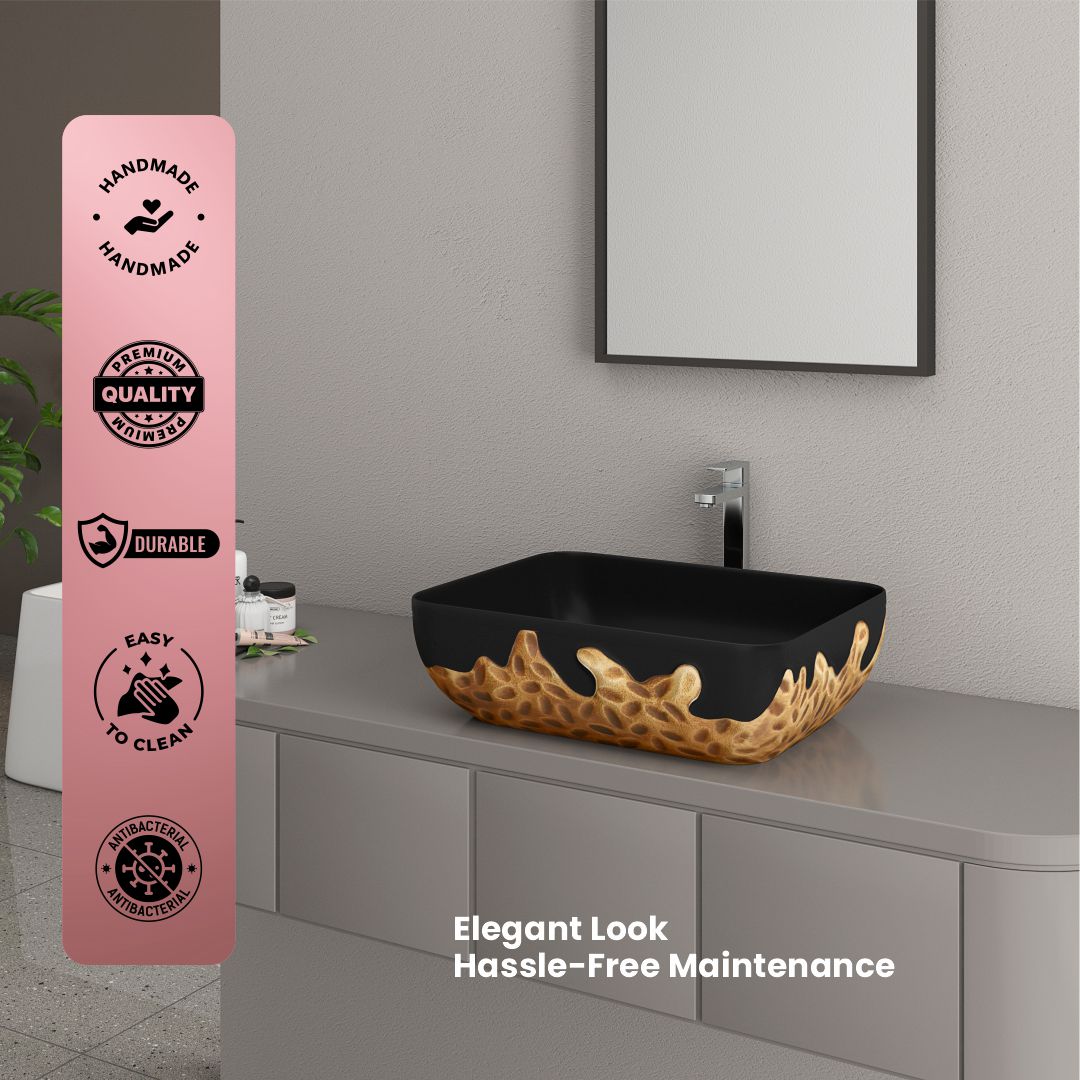 Designer Counter Top Basin (Brezza TT MN37)