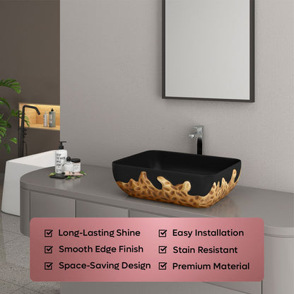 Designer Counter Top Basin (Brezza TT MN37)