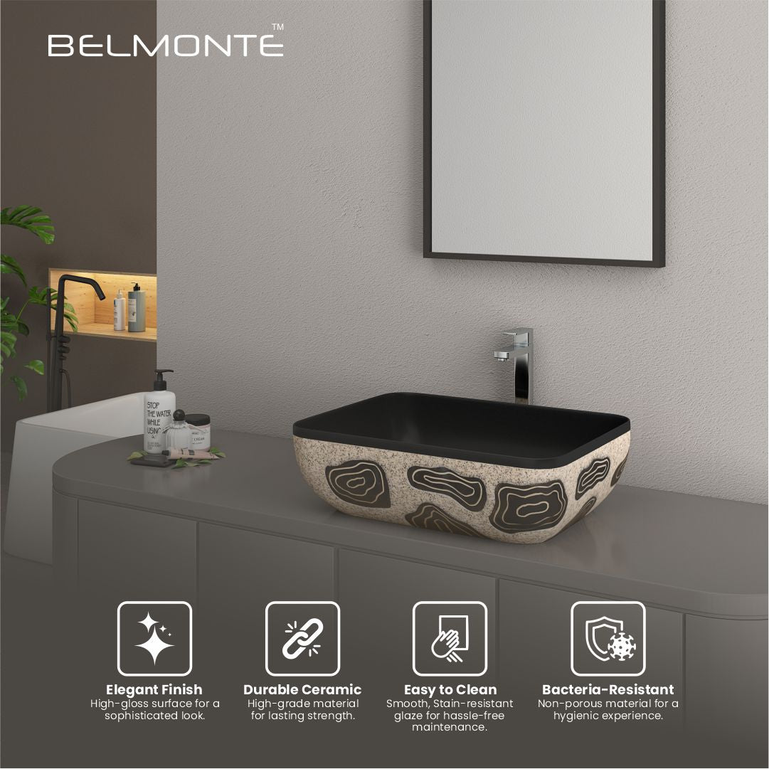 Designer Counter Top Basin (Brezza TT MN38)