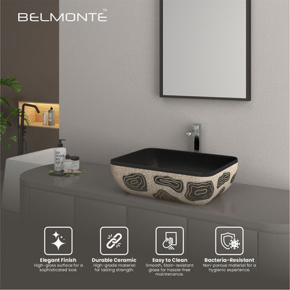 Designer Counter Top Basin (Brezza TT MN38)