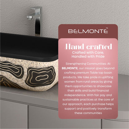 Designer Counter Top Basin (Brezza TT MN38)