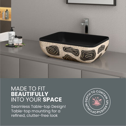 Designer Counter Top Basin (Brezza TT MN38)