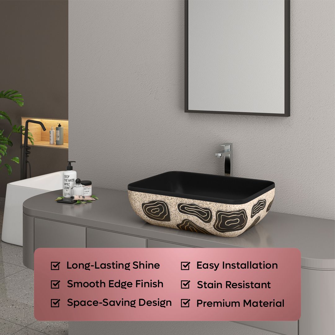 Designer Counter Top Basin (Brezza TT MN38)