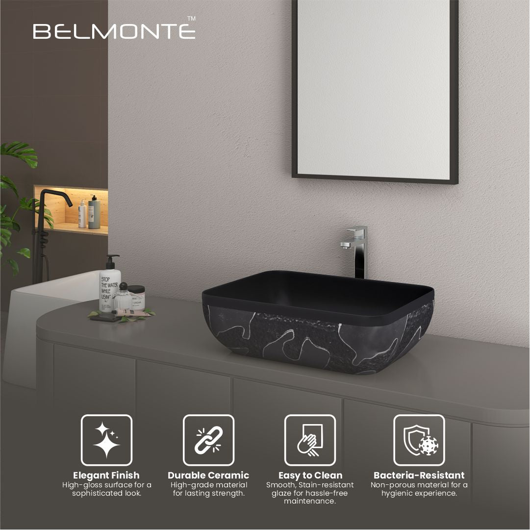 Designer Counter Top Basin (Brezza TT MN04)