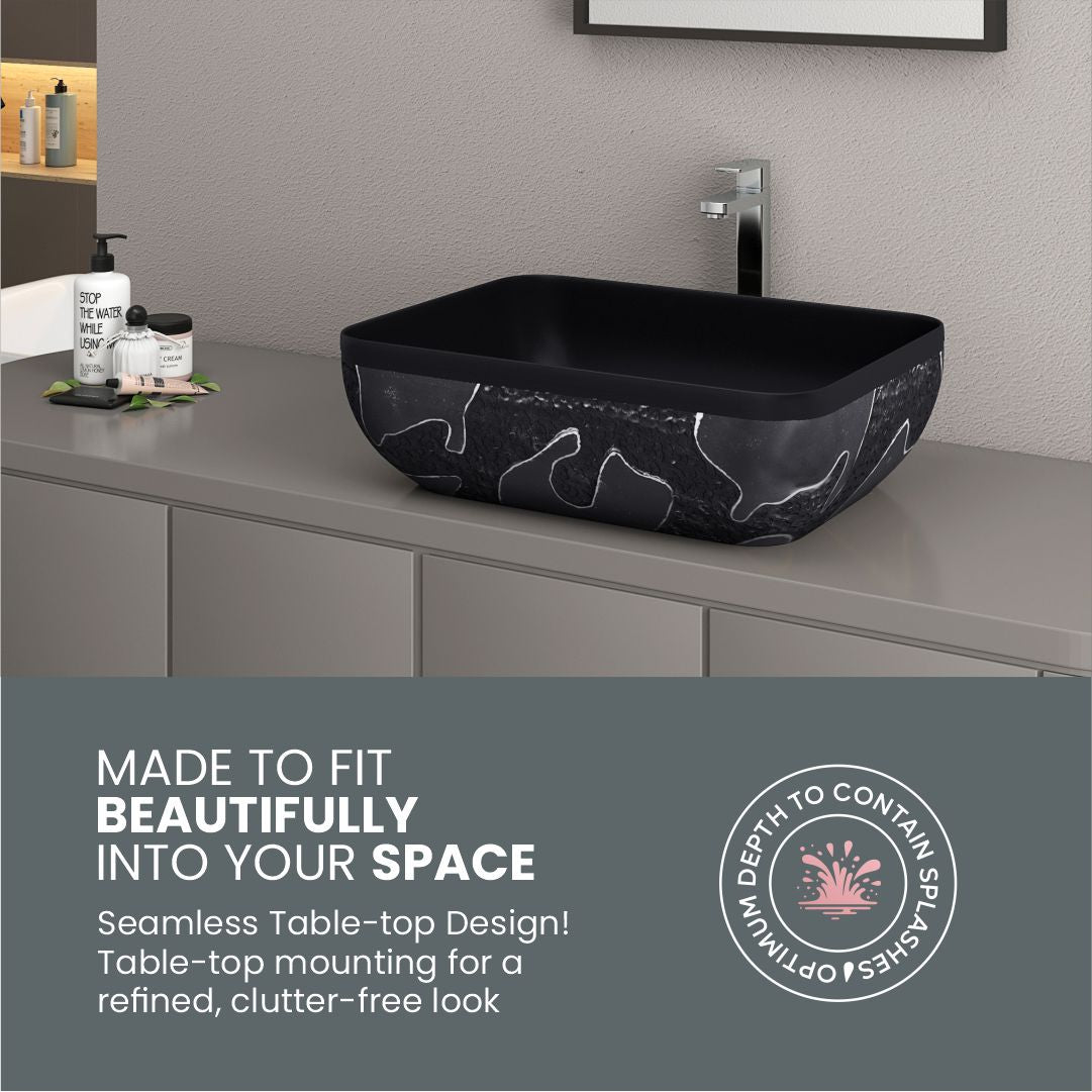 Designer Counter Top Basin (Brezza TT MN04)