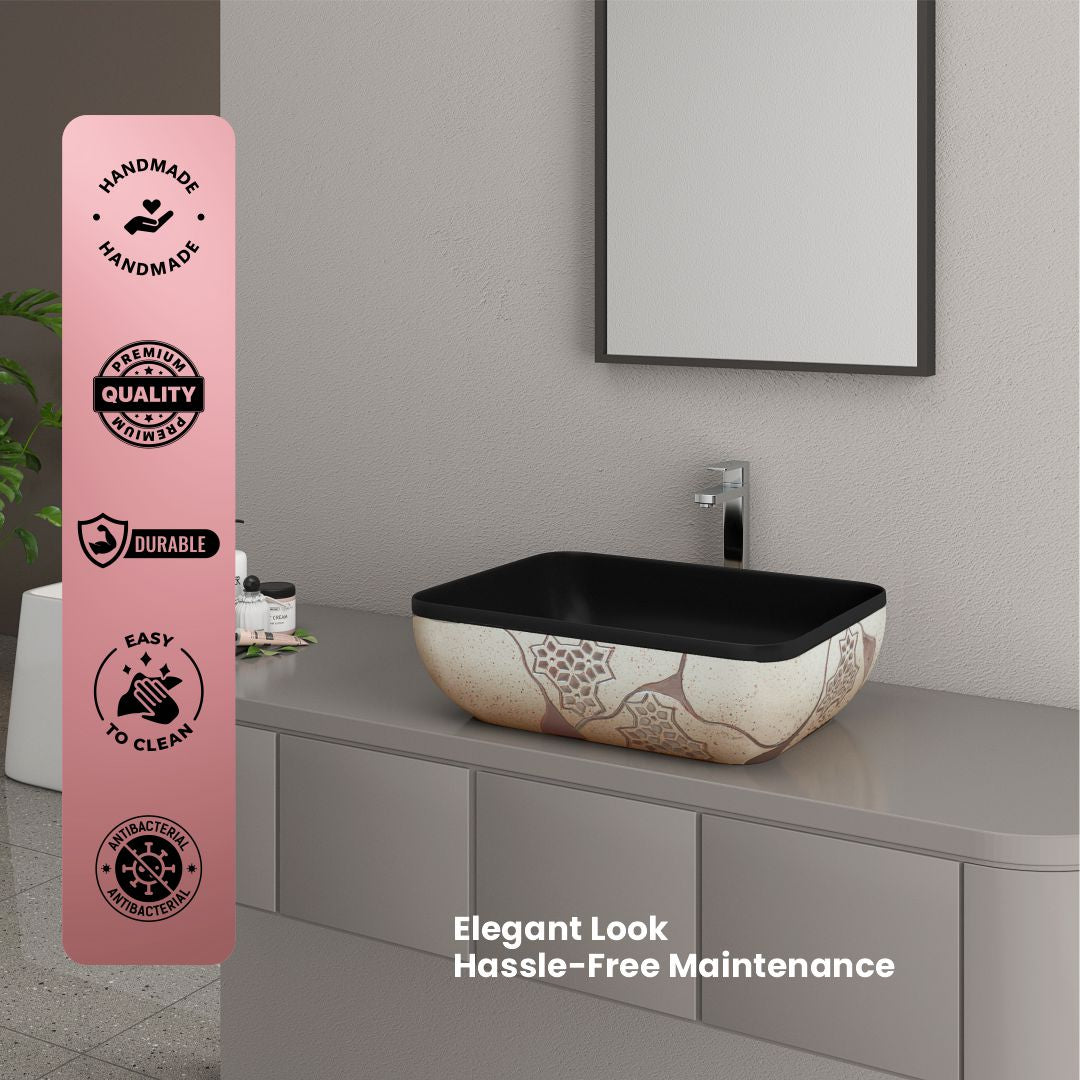 Designer Counter Top Basin (Brezza TT MN42)