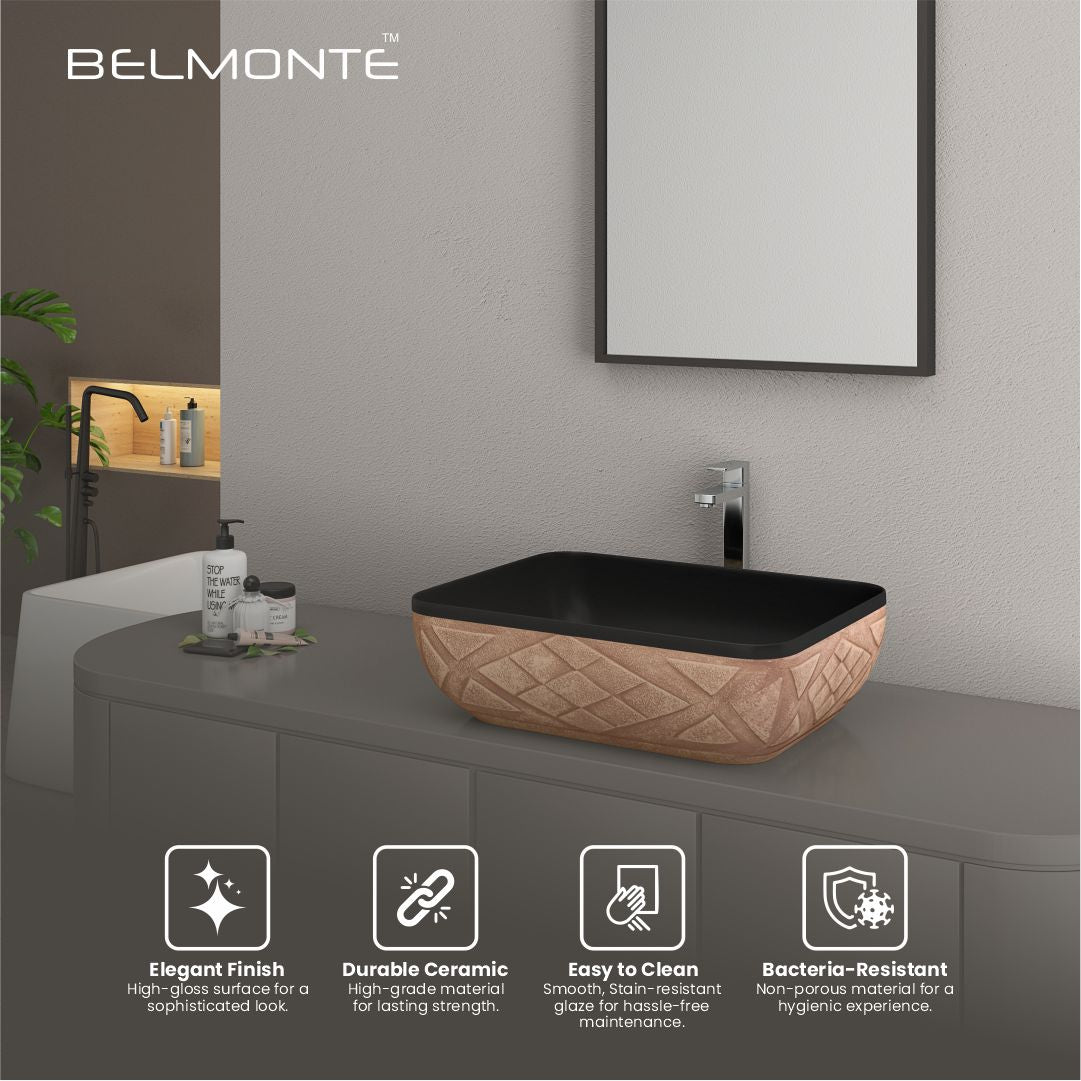 Designer Counter Top Basin (Brezza TT MN43)