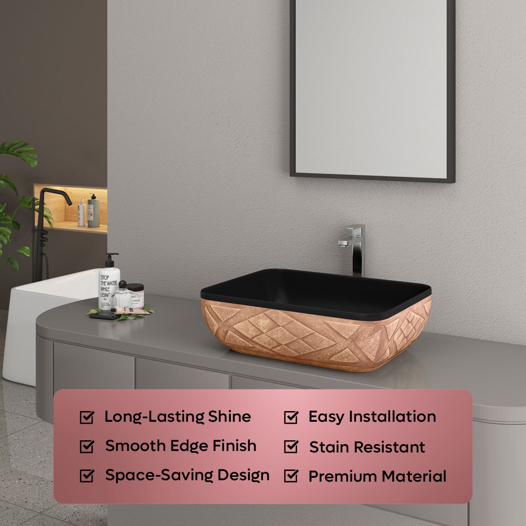 Designer Counter Top Basin (Brezza TT MN43)