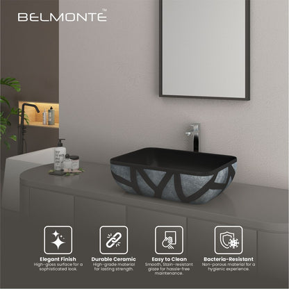 Designer Counter Top Basin (Brezza TT MN44)