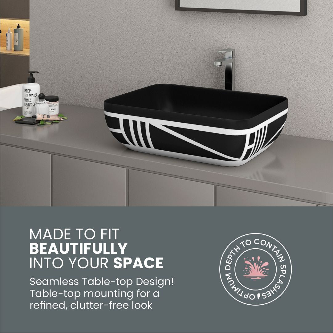 Designer Counter Top Basin (Brezza TT MN45)