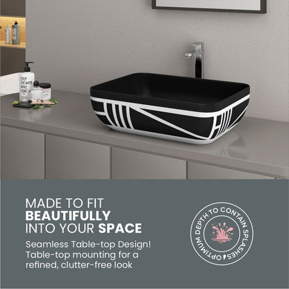 Designer Counter Top Basin (Brezza TT MN45)