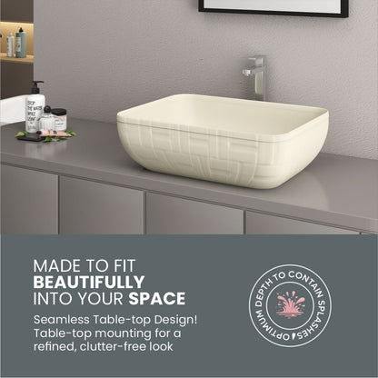 Designer Counter Top Basin (Brezza TT MN46)