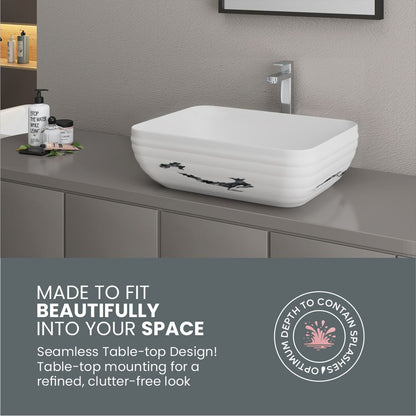Designer Counter Top Basin (Brezza TT MN05)
