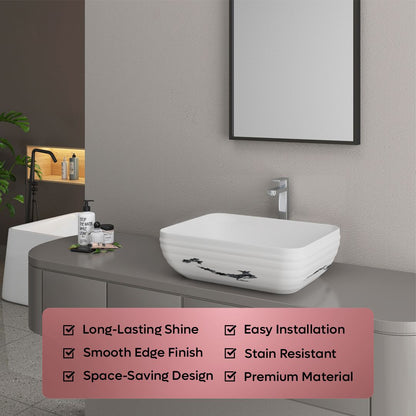 Designer Counter Top Basin (Brezza TT MN05)