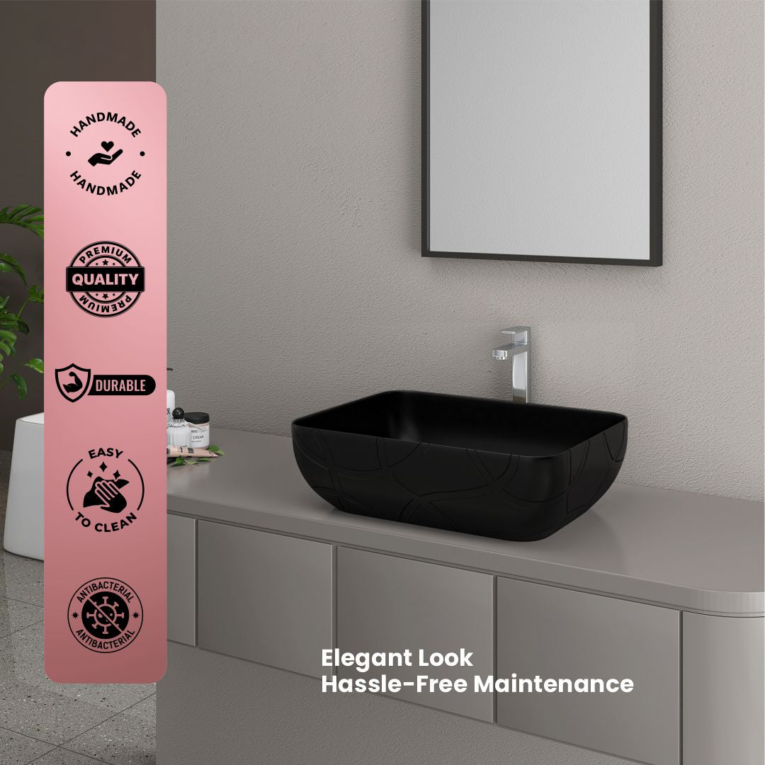 Designer Counter Top Basin (Brezza TT MN06)