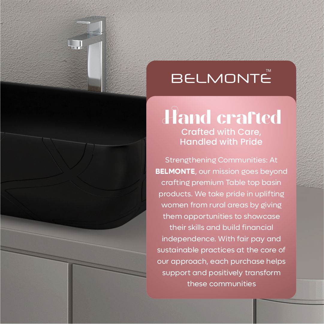 Designer Counter Top Basin (Brezza TT MN06)