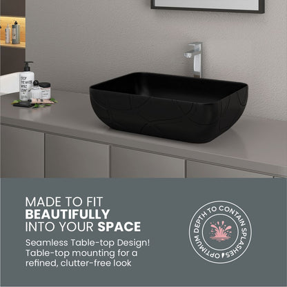 Designer Counter Top Basin (Brezza TT MN06)