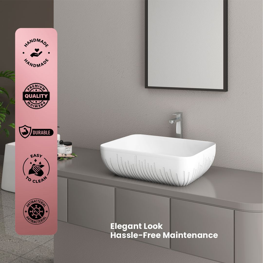 Designer Counter Top Basin (Brezza TT MN08)