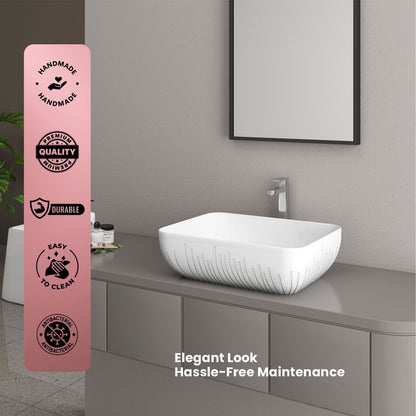 Designer Counter Top Basin (Brezza TT MN08)