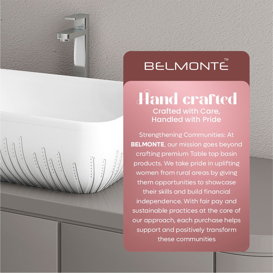 Designer Counter Top Basin (Brezza TT MN08)