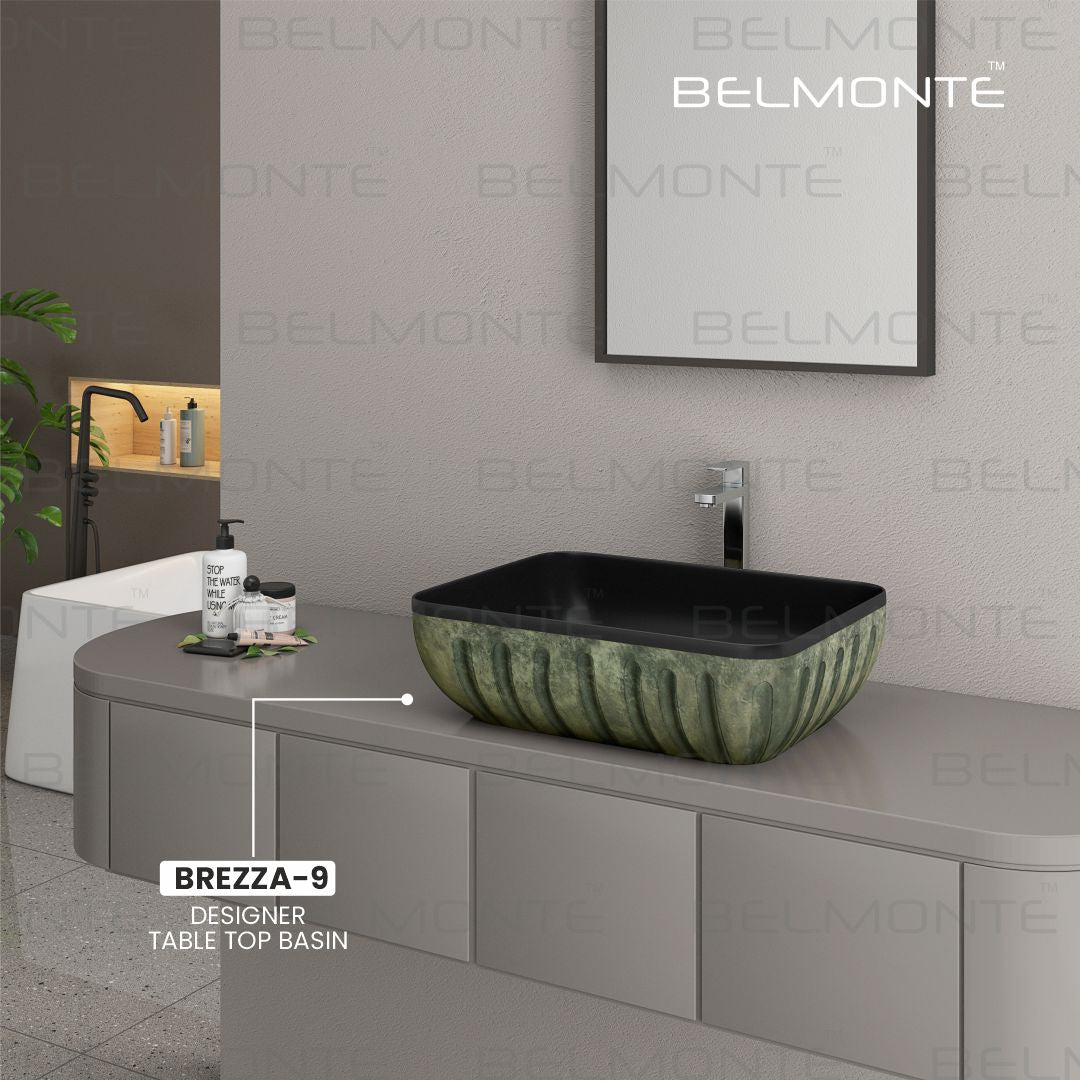 Designer Counter Top Basin (Brezza TT MN09)