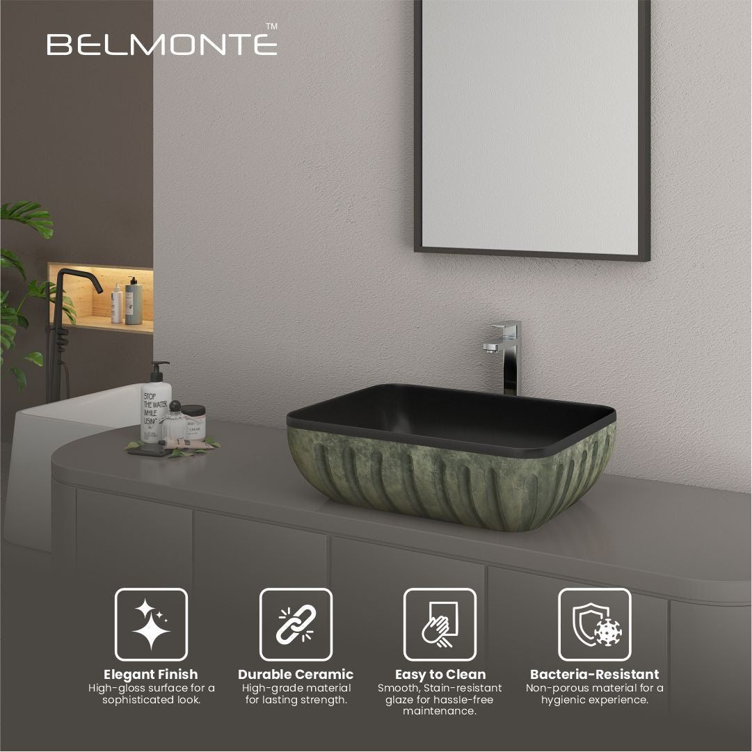 Designer Counter Top Basin (Brezza TT MN09)