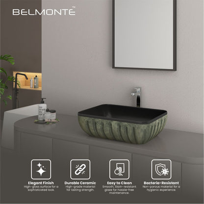 Designer Counter Top Basin (Brezza TT MN09)
