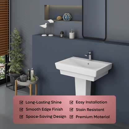 Wash Basin Pedestal Set (Casa)
