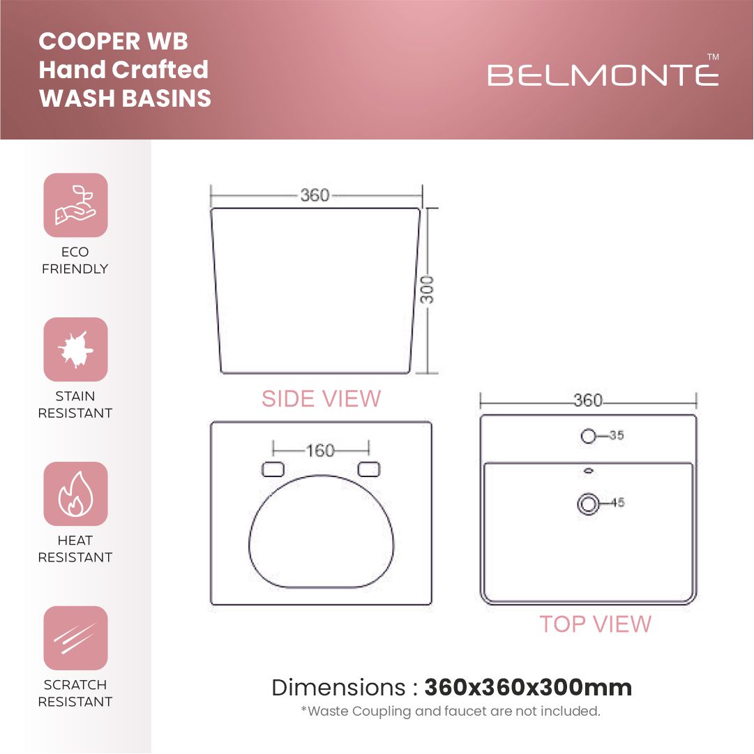 Designer Wash Basin (Cooper WB 35)
