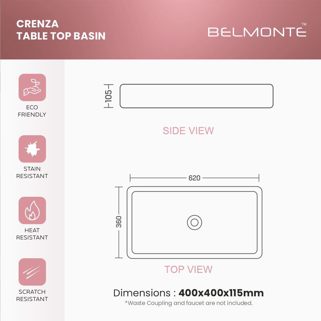 Table Top Basin (Crenza)