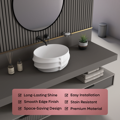 Ceramic Table Top Basin (Cuba)