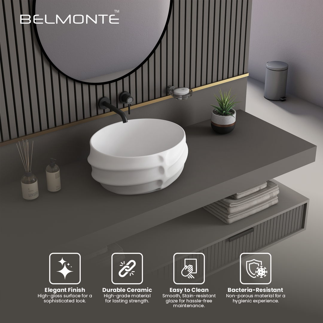 Ceramic Table Top Basin (Cuba)