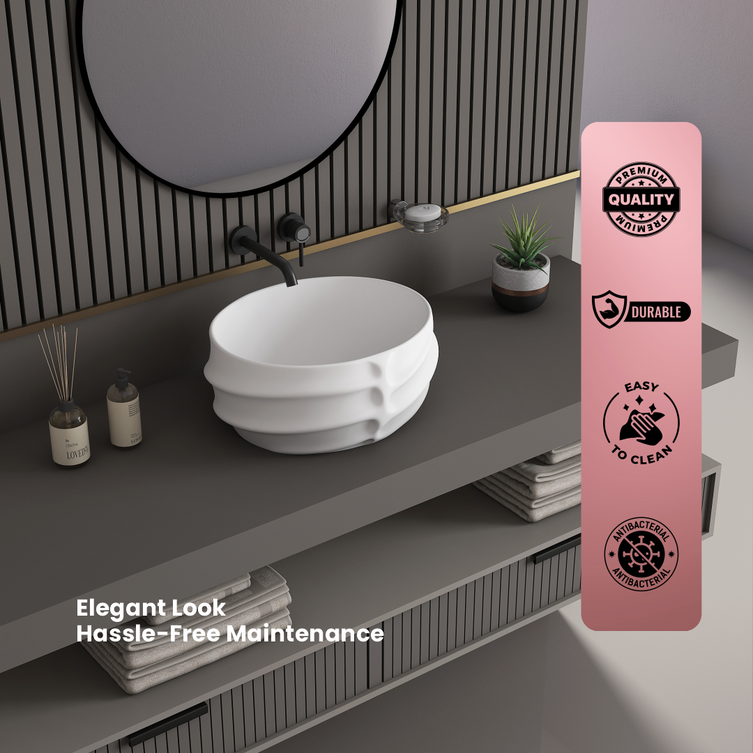 Ceramic Table Top Basin (Cuba)