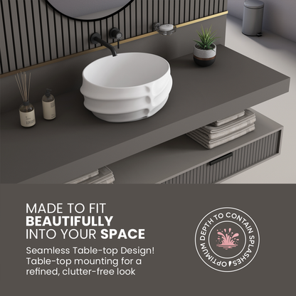 Ceramic Table Top Basin (Cuba)