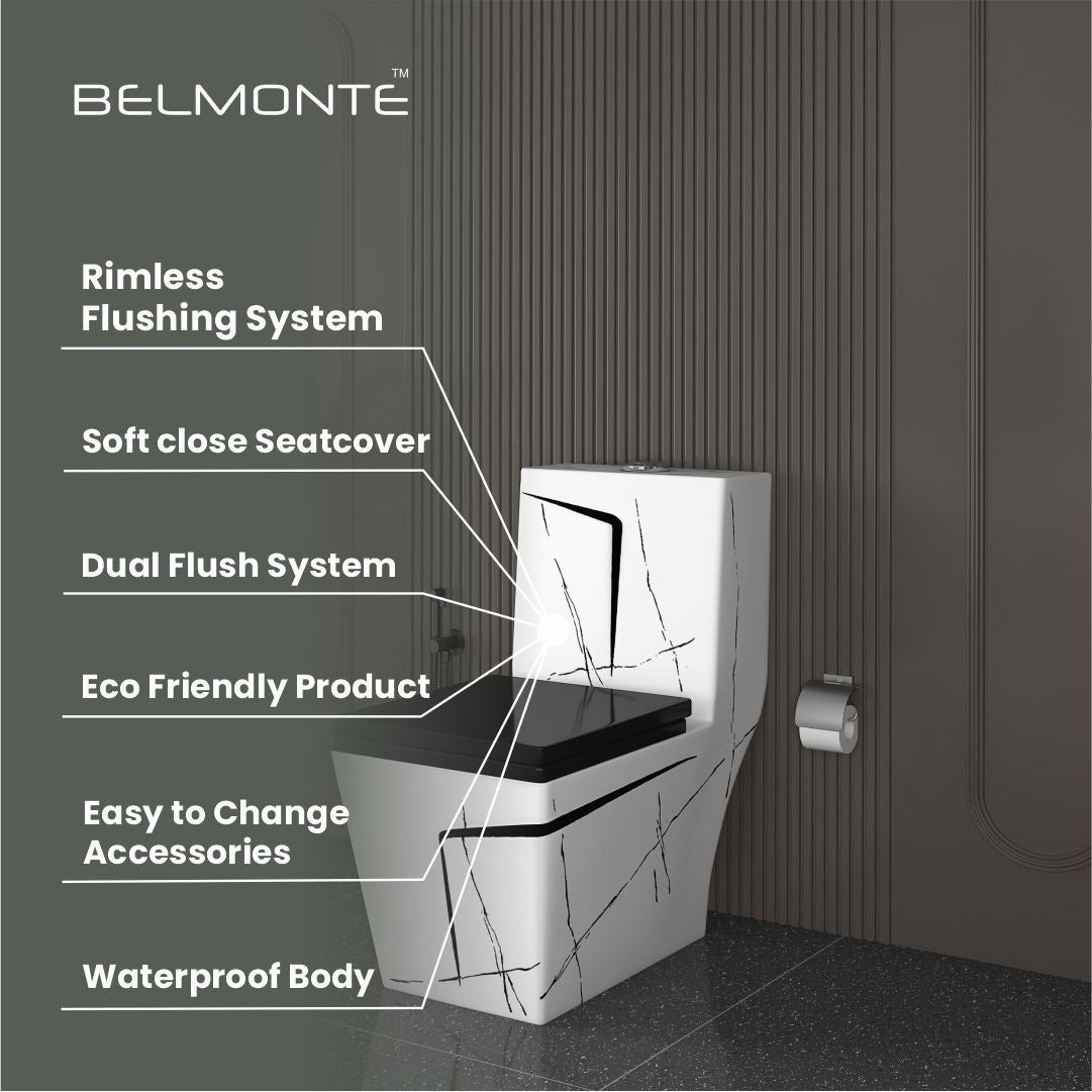 Designer One Piece Water Closet (Cuba OP 37)