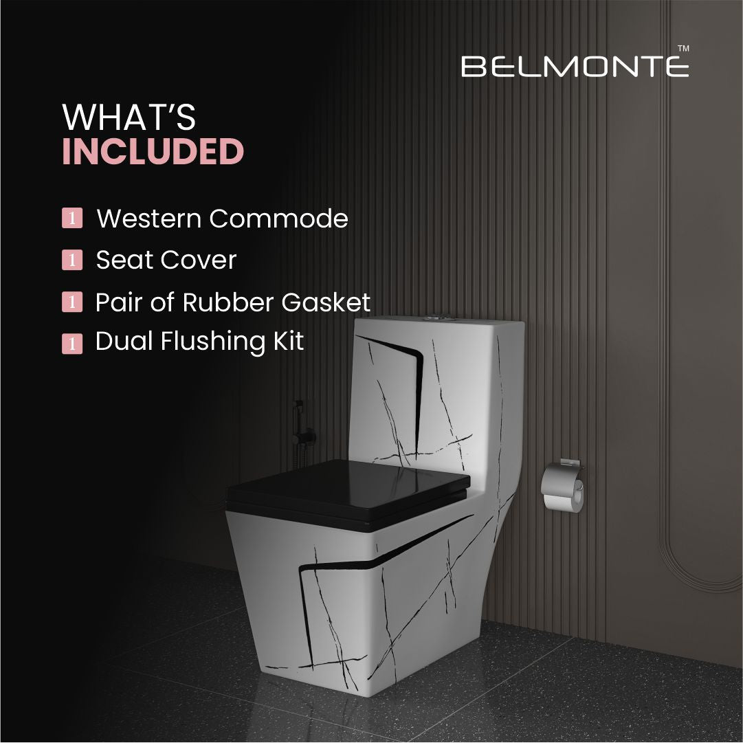 Designer One Piece Water Closet (Cuba OP 37)