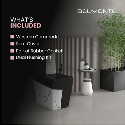 Designer One Piece Water Closet (Cuba OP 16)