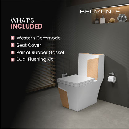 Designer One Piece Water Closet (Cuba OP 42)