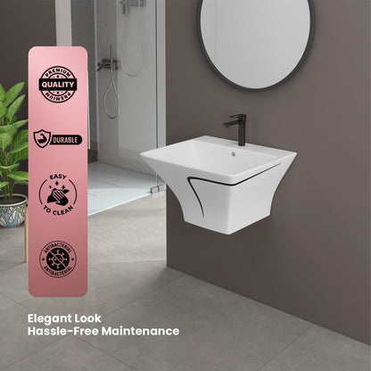 Designer One Piece Half Basin (Cubix 18)