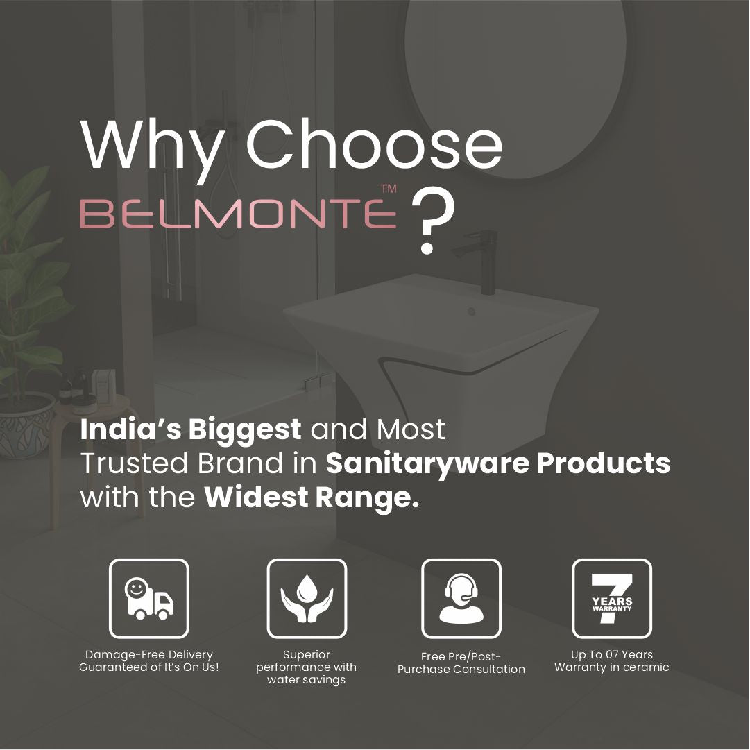 Designer One Piece Half Basin (Cubix 18)