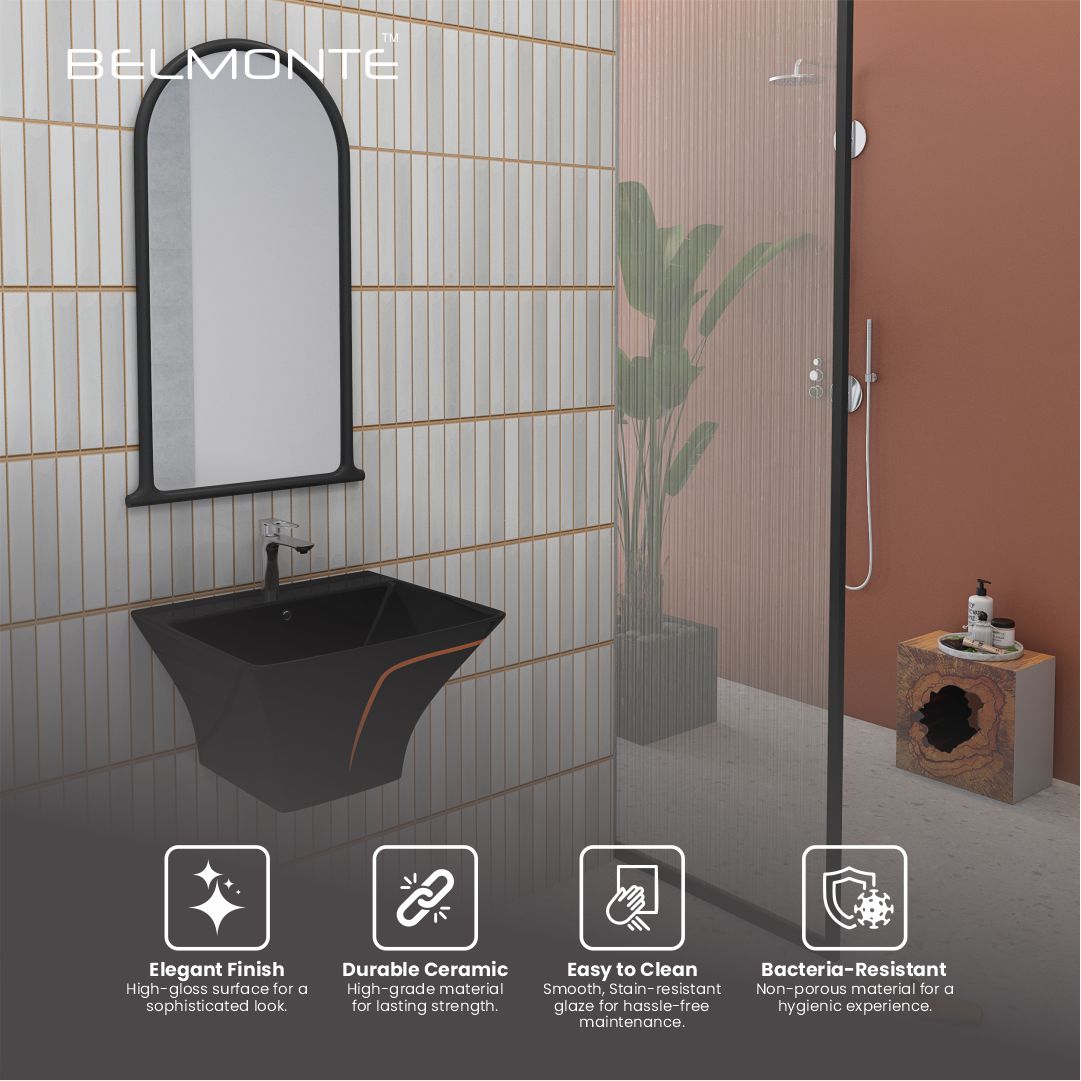 Designer One Piece Half Basin (Cubix 19)