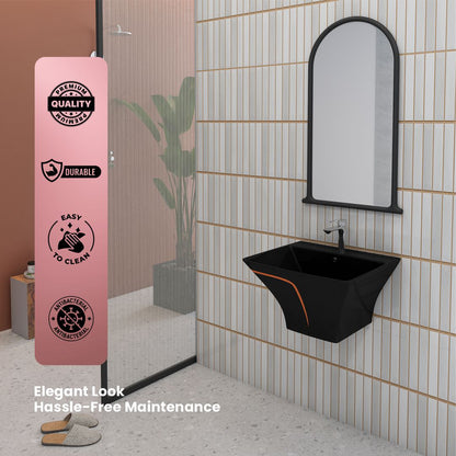 Designer One Piece Half Basin (Cubix 19)