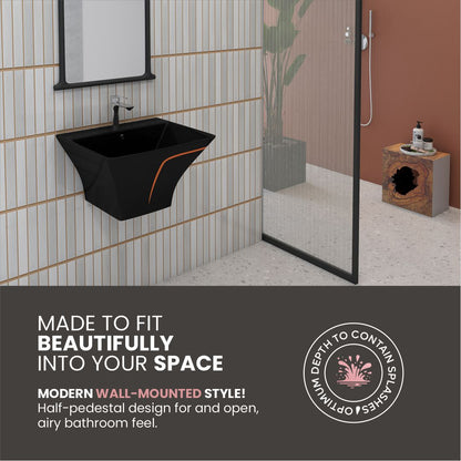 Designer One Piece Half Basin (Cubix 19)