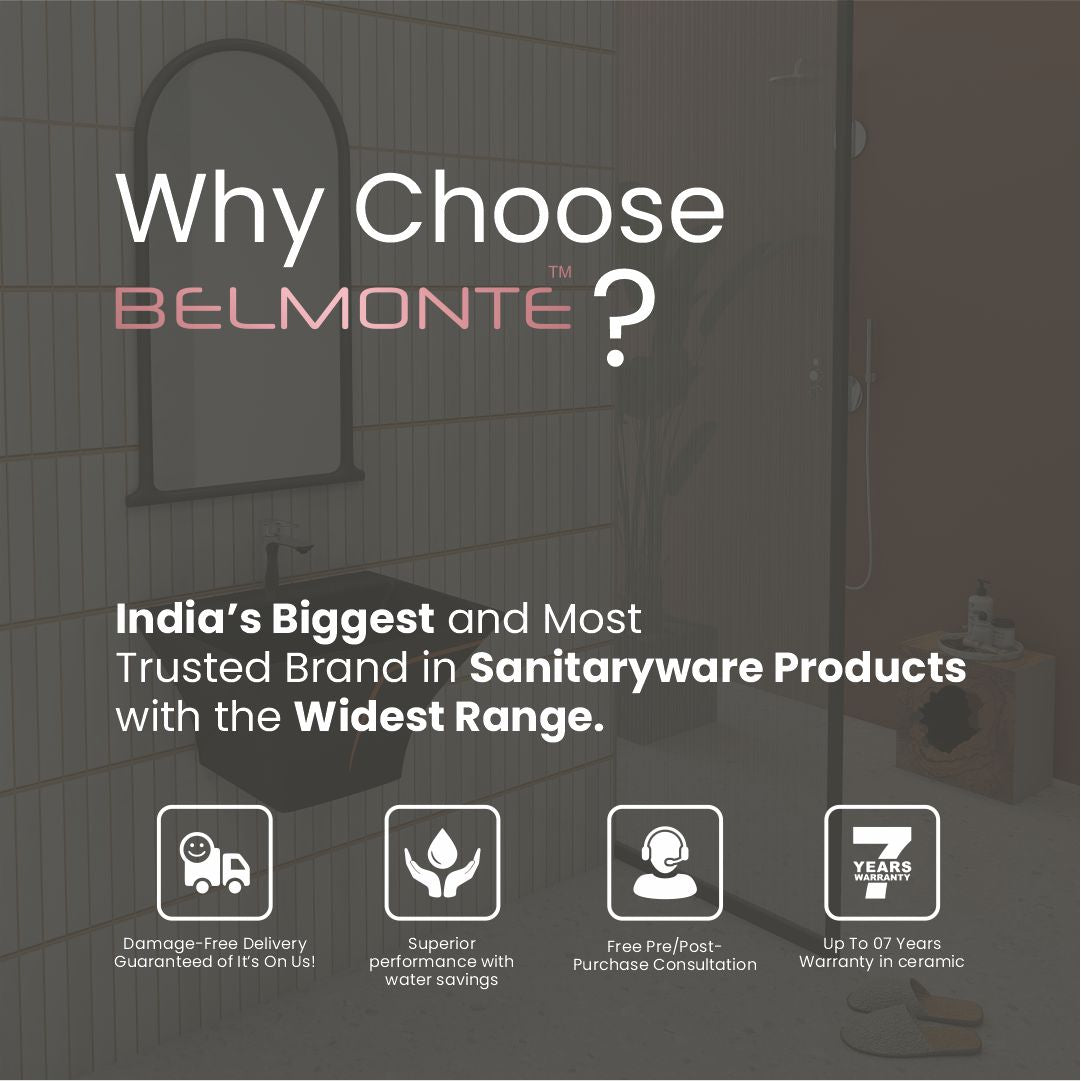 Designer One Piece Half Basin (Cubix 19)