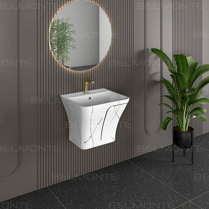 Designer One Piece Half Basin (Cubix 37)