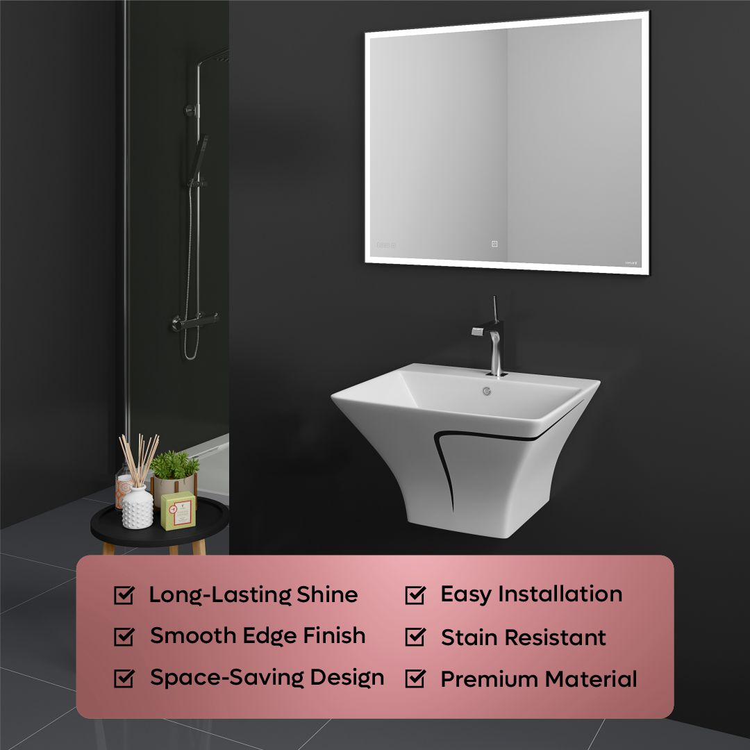 Designer One Piece Half Basin (Cubix 41)