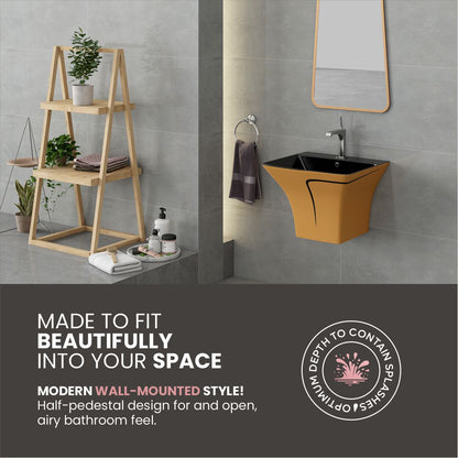 Designer One Piece Half Basin (Cubix 44)