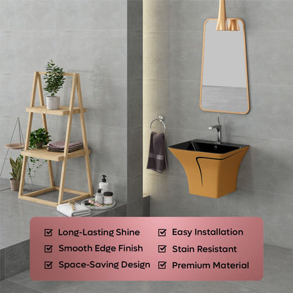 Designer One Piece Half Basin (Cubix 44)