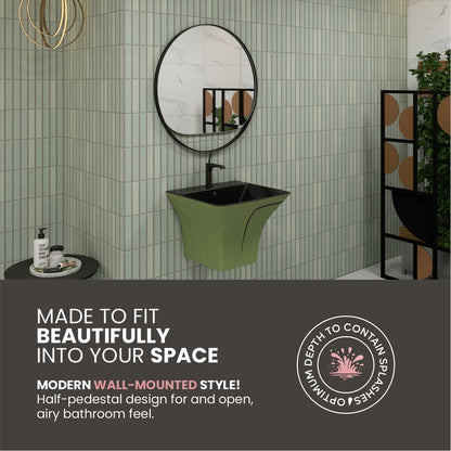 Designer One Piece Half Basin (Cubix 50)