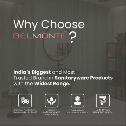 Designer One Piece Half Basin (Cubix 50)